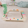 Montessori balanční kladiny podporují rozvoj hrubé motoriky