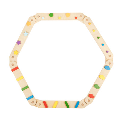 Balanční kladiny Rainbow 6 ks