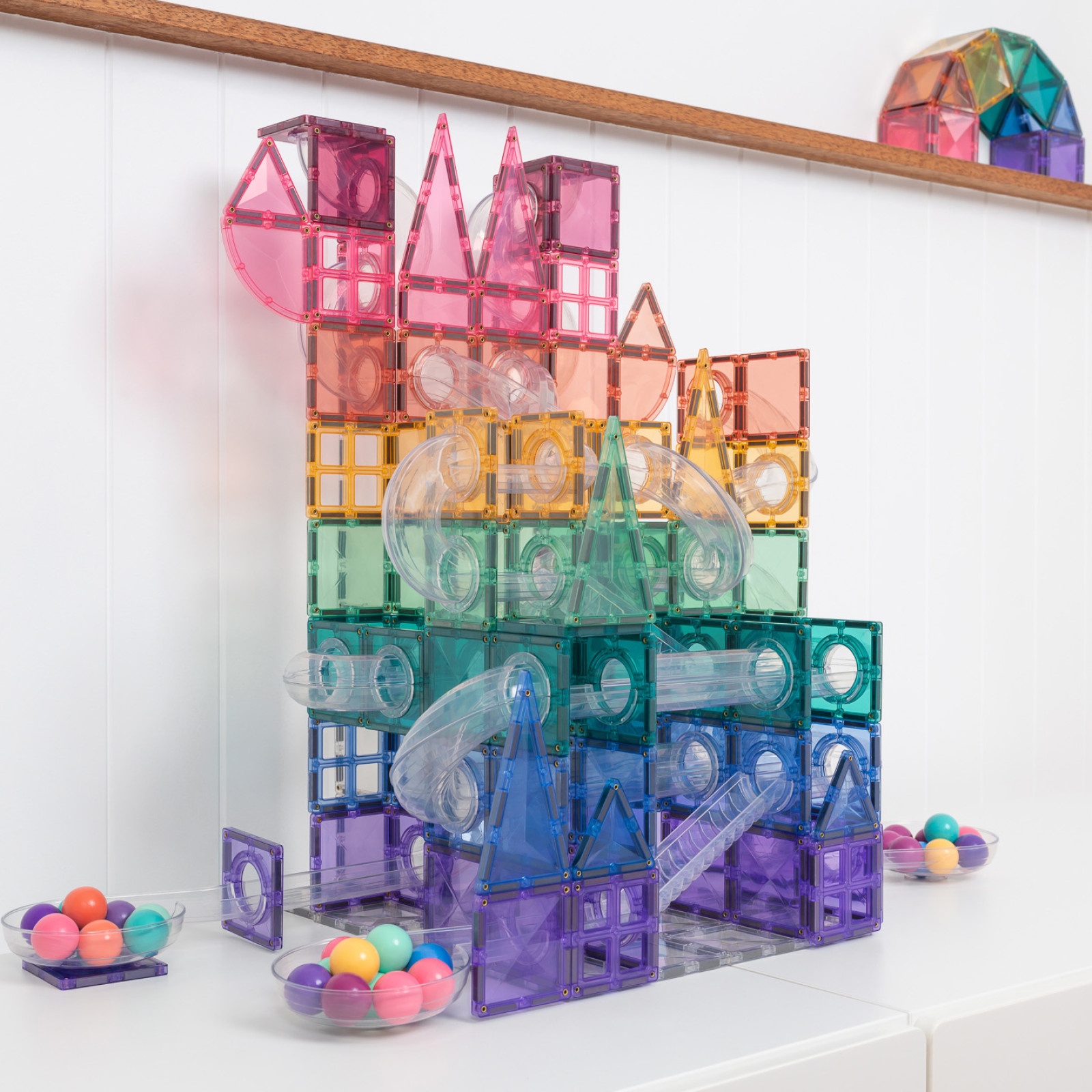 stavebnice Pastel Ball Run Pack 106 ks — free download