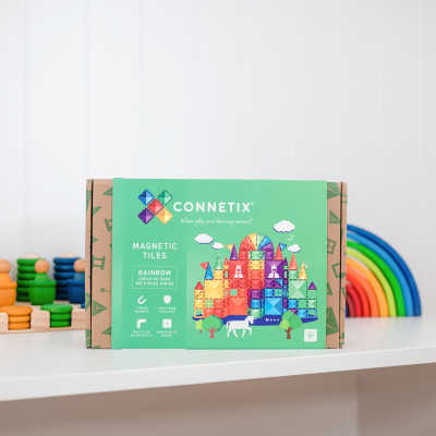 Magnetická stavebnice CONNETIX® Rainbow Creative Pack 102 ks Magnetická stavebnice CONNETIX® Rainbow Creative Pack 102 ks