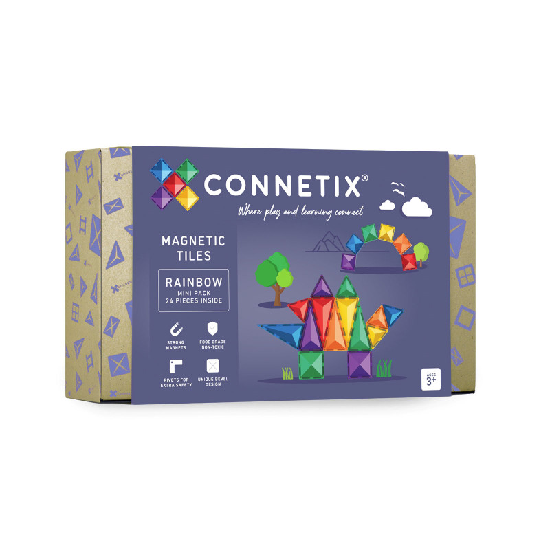 Magnetická stavebnice CONNETIX® Rainbow Mini Pack 24 ks