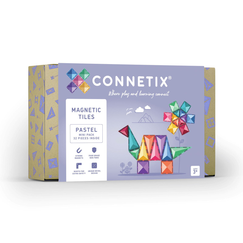 Magnetická stavebnice CONNETIX® Pastel Mini Pack 32 ks Magnetická stavebnice CONNETIX® Pastel Mini Pack 32 ks