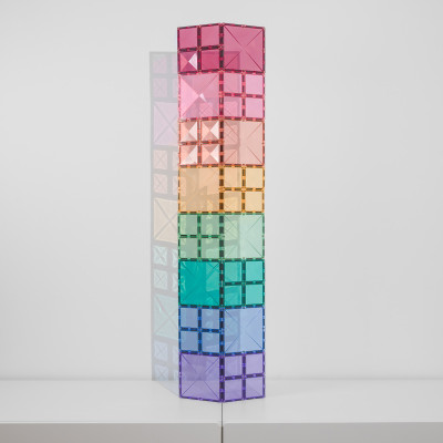 Magnetická stavebnice CONNETIX® Pastel Square Pack 40 ks Magnetická stavebnice CONNETIX® Pastel Square Pack 40 ks