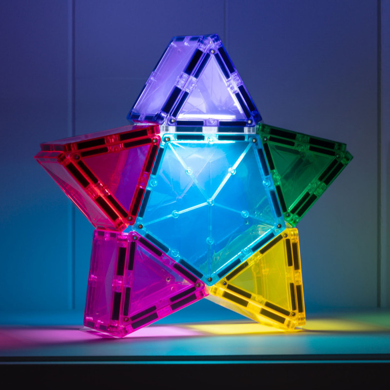 Magnetická stavebnice CONNETIX® Light Star Pack 28 ks Magnetická stavebnice CONNETIX® Light Star Pack 28 ks