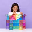 Magnetická stavebnice CONNETIX® Glitter Castle Pack 48 ks Magnetická stavebnice CONNETIX® Glitter Castle Pack 48 ks