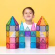 Magnetická stavebnice CONNETIX® Glitter Castle Pack 48 ks Magnetická stavebnice CONNETIX® Glitter Castle Pack 48 ks