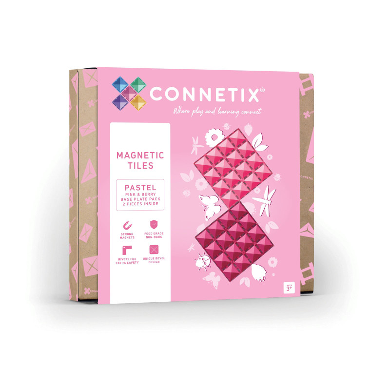 Magnetická podložka CONNETIX® Pastel Pink & Berry 2 ks Magnetická podložka CONNETIX® Pastel Pink & Berry 2 ks