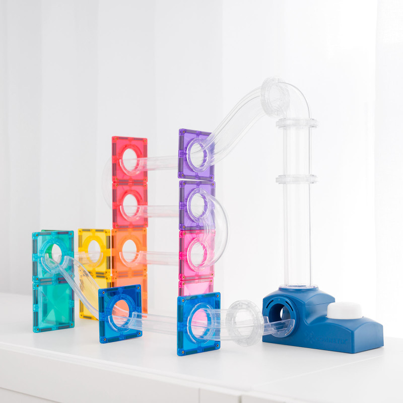 Magnetická stavebnice CONNETIX® Ball Run Launcher Pack 47 ks