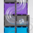 Magnetická stavebnice CONNETIX® Ball Run Galaxy Pack 61 ks