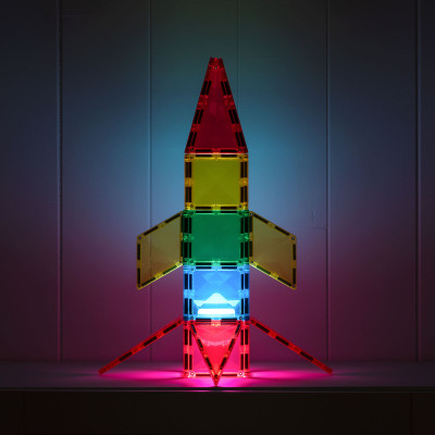 Magnetická stavebnice CONNETIX® Light Rocket Pack 30 ks