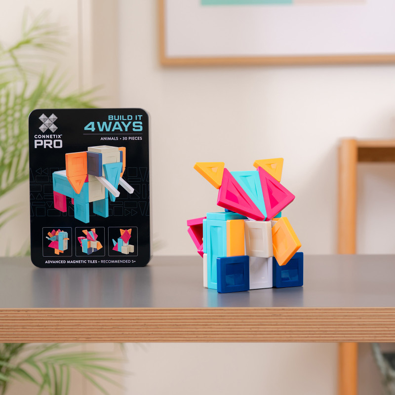 Magnetická stavebnice CONNETIX® PRO Animals Pack 30 ks