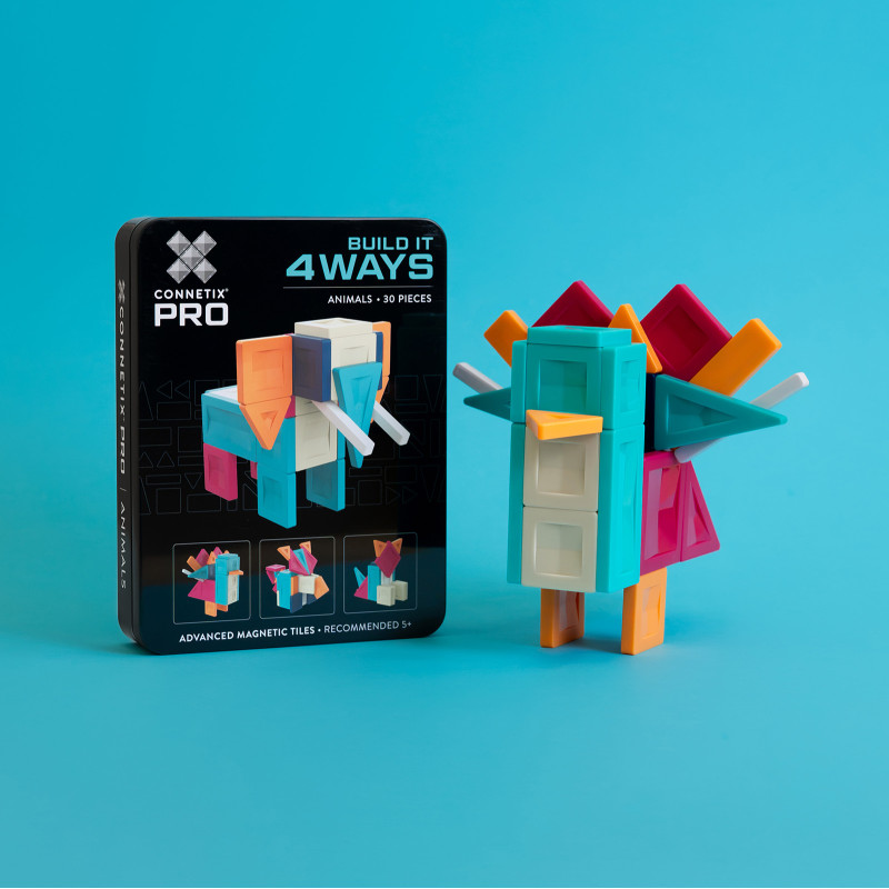 Magnetická stavebnice CONNETIX® PRO Animals Pack 30 ks