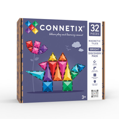 Magnetická stavebnice CONNETIX® Bright Discovery Pack 32 ks