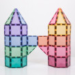 Magnetická stavebnice CONNETIX® Pastel Starter Pack 56 ks
