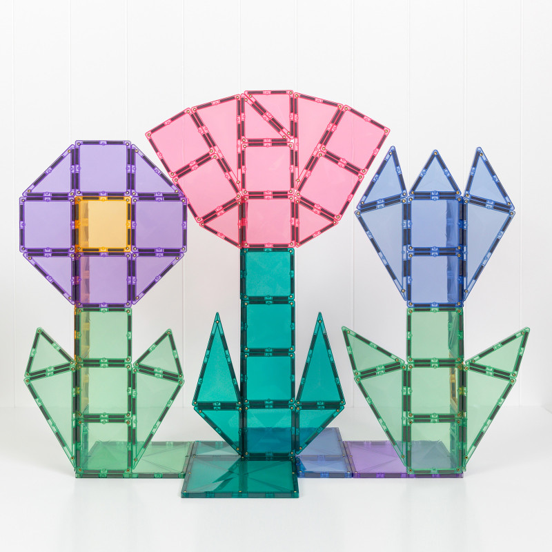 Magnetická stavebnice CONNETIX® Pastel Mega Pack 202 ks