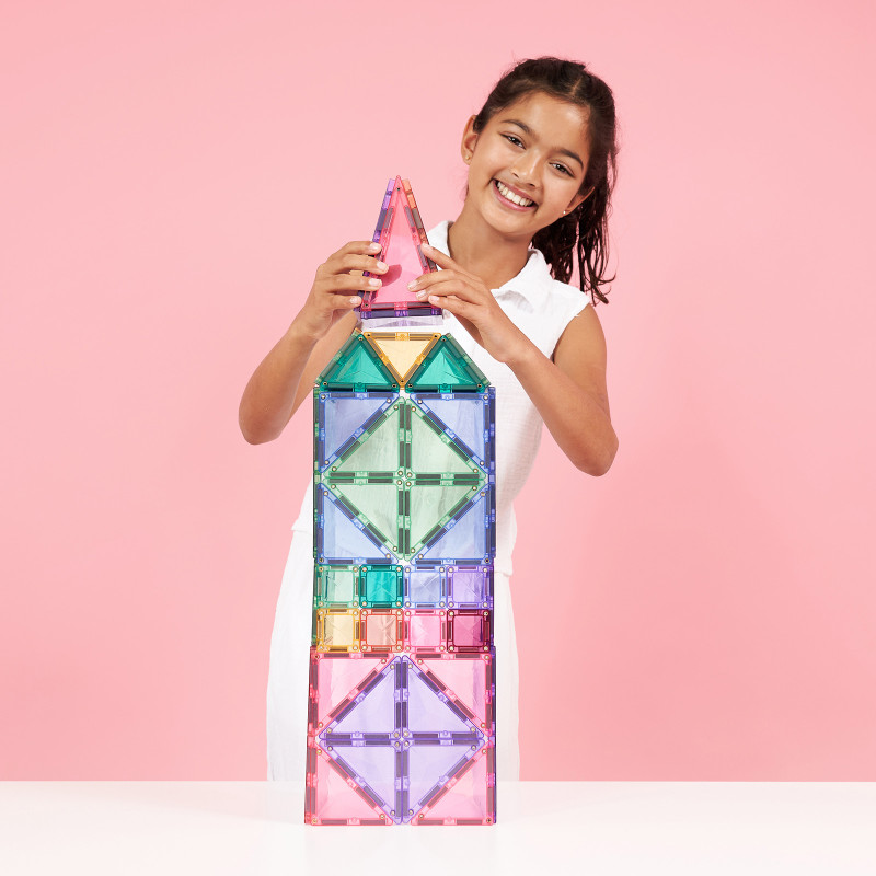 Magnetická stavebnice CONNETIX® Pastel Mega Pack 202 ks