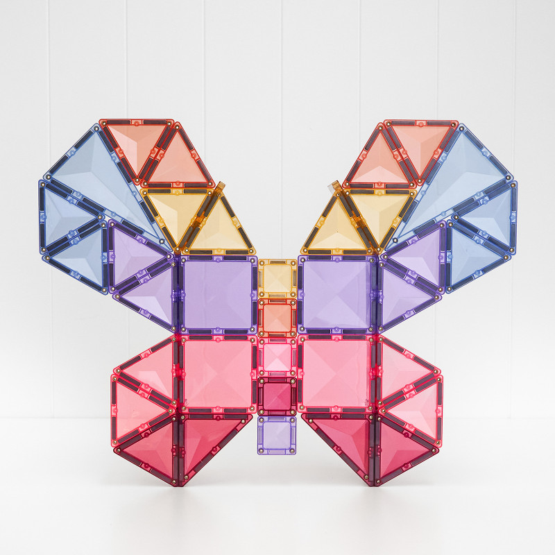 Magnetická stavebnice CONNETIX® Pastel Mega Pack 202 ks