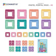 Magnetická stavebnice CONNETIX® Pastel Portal Pack 48 ks