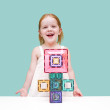 Magnetická stavebnice CONNETIX® Pastel Portal Pack 48 ks