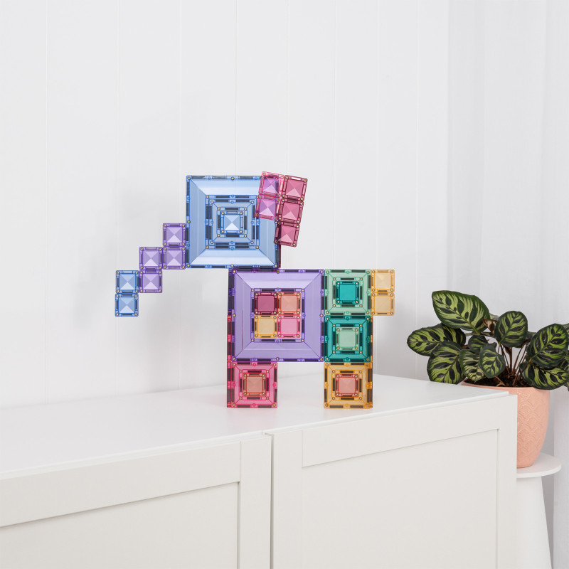 Magnetická stavebnice CONNETIX® Pastel Portal Pack 48 ks