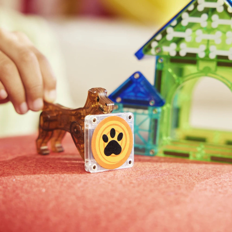 Magnetická stavebnice MAGNA-TILES® Dog House 13 ks