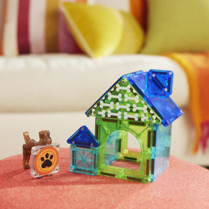 Magnetická stavebnice MAGNA-TILES® Dog House 13 ks