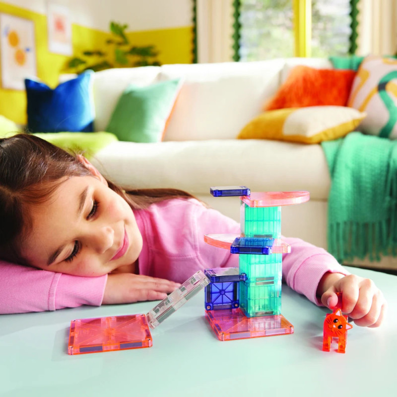 Magnetická stavebnice MAGNA-TILES® Cat Tree 13 ks