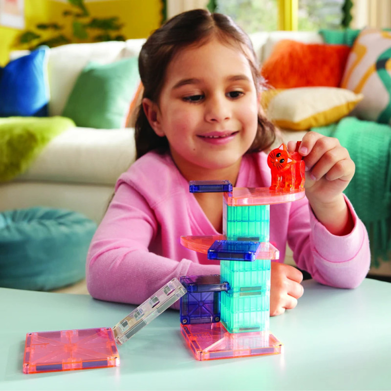 Magnetická stavebnice MAGNA-TILES® Cat Tree 13 ks
