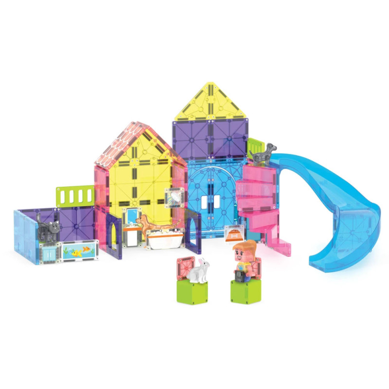 Magnetická stavebnice MAGNA-TILES® Pet Playhouse 50 ks