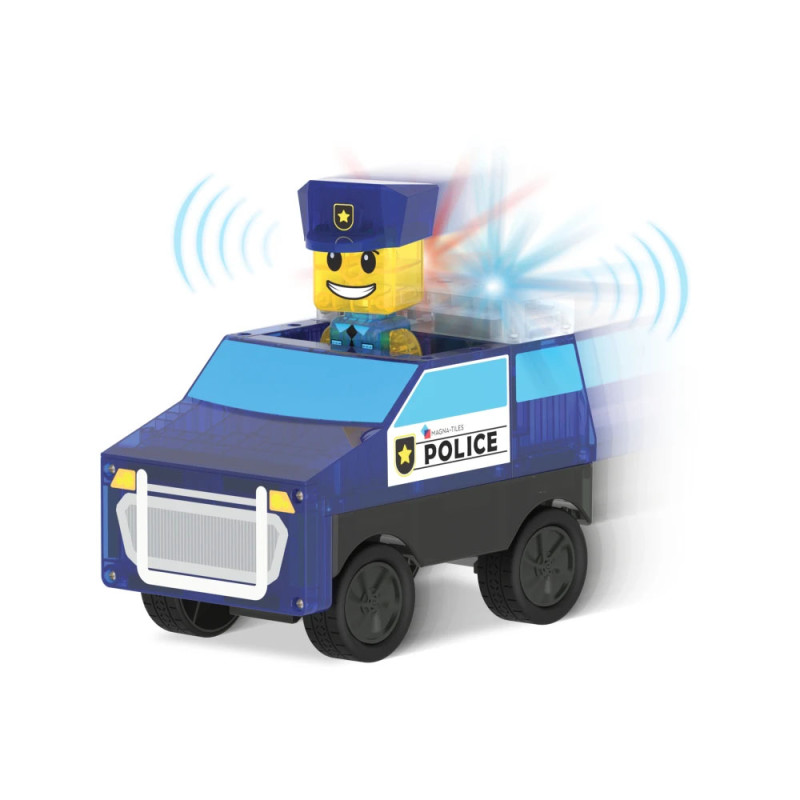 Magnetická stavebnice MAGNA-TILES® Police Station 35 ks