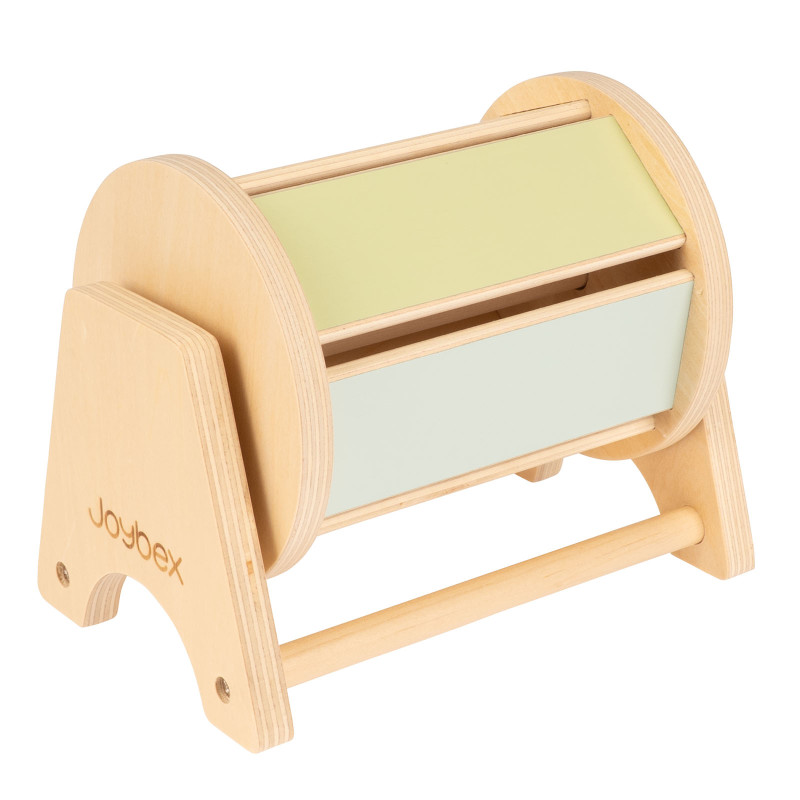 Montessori otáčecí buben s rolničkou - Joybex Montessori otáčecí buben s rolničkou - Joybex