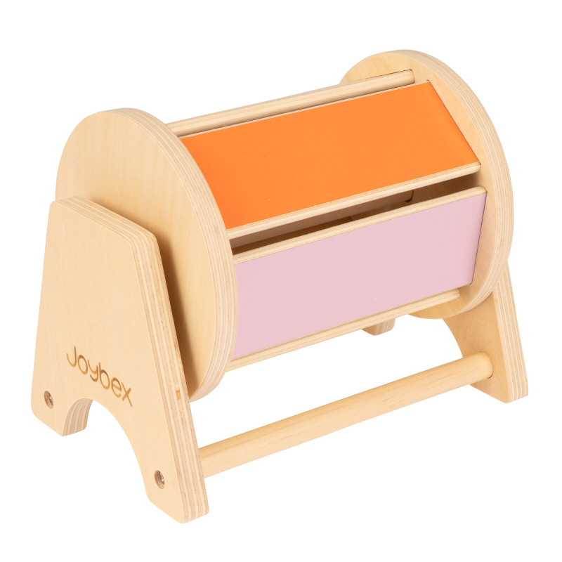 Montessori otáčecí buben s rolničkou - Joybex Montessori otáčecí buben s rolničkou - Joybex