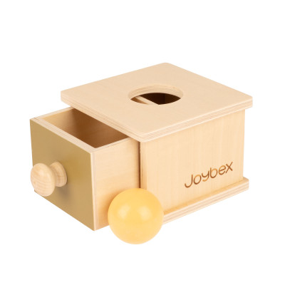 Montessori krabička s kuličkou Montessori krabička s kuličkou