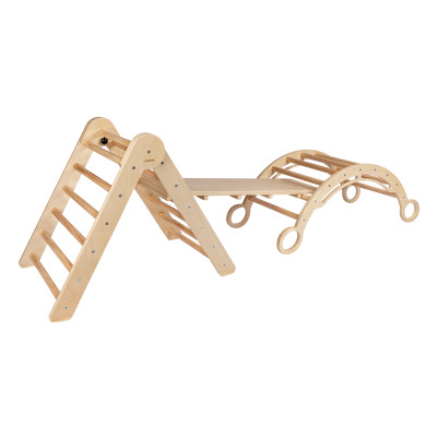 Lezecký set piklerův trojúhelník "S" s lezeckým obloukem Lezecký set piklerův trojúhelník "S" s lezeckým obloukem