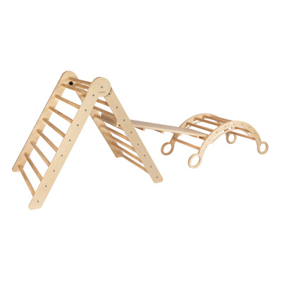 Lezecký set piklerův trojúhelník "M" s lezeckým obloukem Lezecký set piklerův trojúhelník "M" s lezeckým obloukem