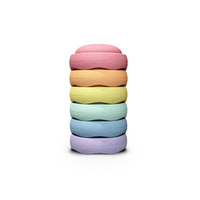Stapelstein Original Set Rainbow Pastel Mini