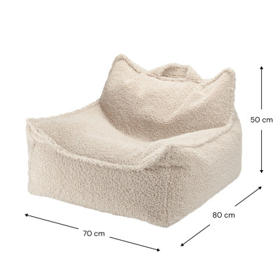 Dětské křeslo sedací pytel Wigiwama® - Biscuit Beanbag Chair