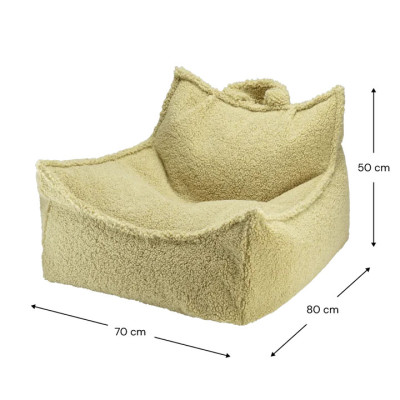 Dětské křeslo sedací pytel Wigiwama® - Matcha Beanbag Chair