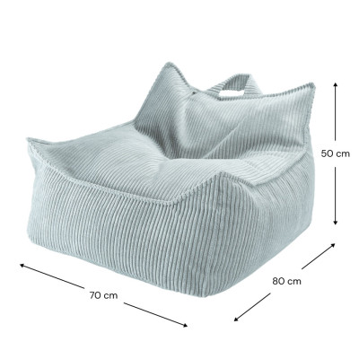 Dětské křeslo sedací pytel Wigiwama® - Peppermint Green Beanbag Chair