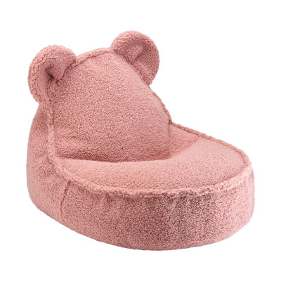 Dětské křeslo sedací pytel Wigiwama® - Guava Pink Bear Beanbag
