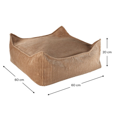 Otoman Wigiwama® - Toffee Square