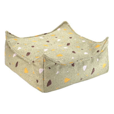 Otoman Wigiwama® - Terrazzo Moss Square Ottoman Otoman Wigiwama® - Terrazzo Moss Square Ottoman
