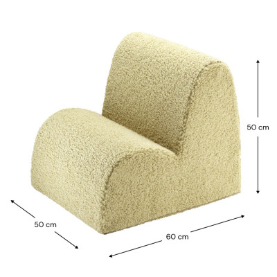 Dětské křeslo Wigiwama® - Guava Matcha Cloud