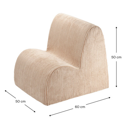 Dětské křeslo Wigiwama® - Brown Sugar Cloud