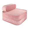 Rozkládací dětské křeslo Wigiwama® - Pink Mousse Flip Rozkládací dětské křeslo Wigiwama® - Pink Mousse Flip
