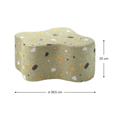 Puf Wigiwama® - Terrazzo Moss Cloud