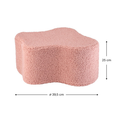 Puf Wigiwama® - Guava Pink Cloud