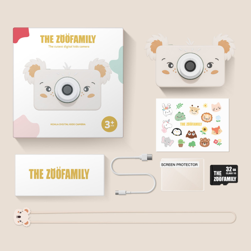 The Zoofamily dětský digitální fotoaparát Koala