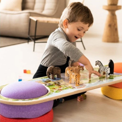 BaaVi balanční kladina s polepem Farma