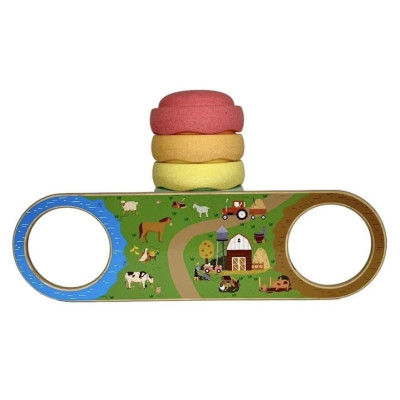 BaaVi balanční kladina s polepem Farma